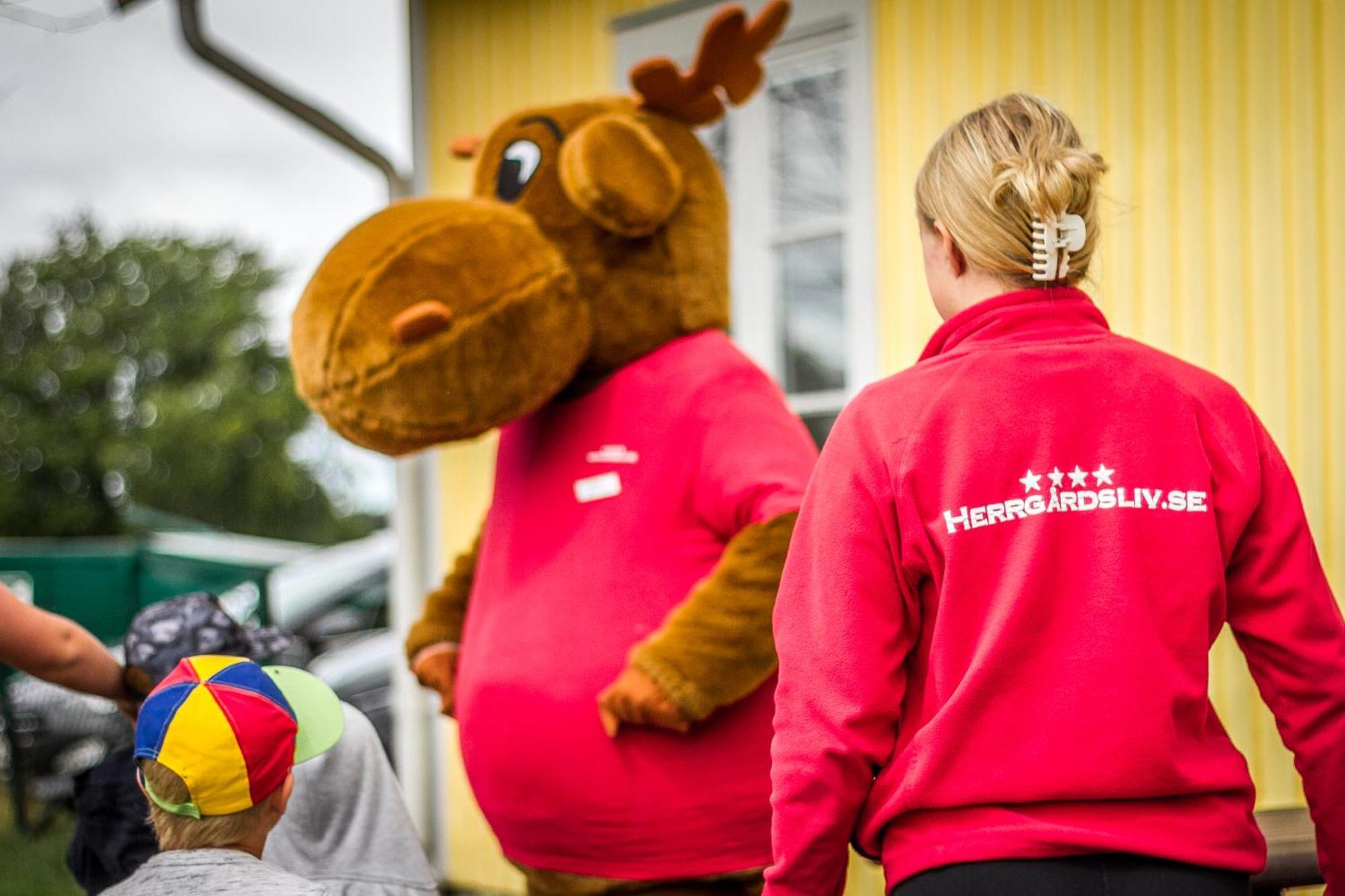 Kristinehamn Herrgardscamping & Stugor Bagian luar foto